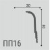 Карниз XPS POLYMER ПП 16 80/30