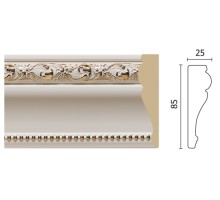 152-115G Молдинг средний золотистый 