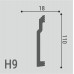 Плинтус напольный Н 9