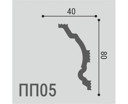 Карниз XPS POLYMER ПП 05