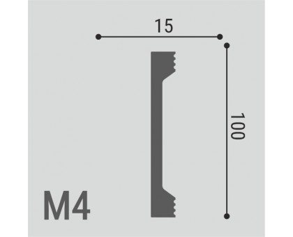 Молдинг XPS POLYMER М 4