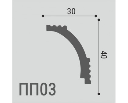 Карниз XPS POLYMER ПП 03