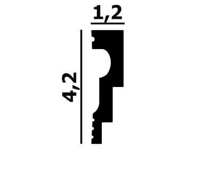 Молдинг P105 Перфект Плюс
