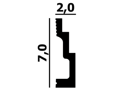 Молдинг P106 Перфект Плюс