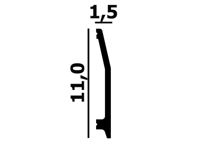 Плинтус P112 Перфект Плюс