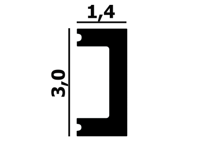 Молдинг P123 Перфект Плюс