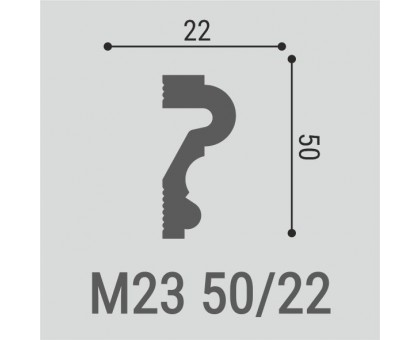 Молдинг М23 50-22 в г. Екатеринбург