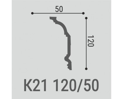 Карниз К21 120-50