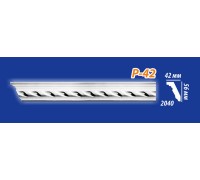 Плинтус потолочный Р42