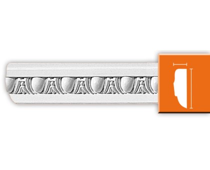 98202/24 FLEXIBLE молдинг DECOMASTER-2 (50х15х2400мм) в г. Екатеринбург