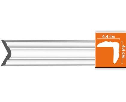 96206/22 FLEXIBLE плинтус DECOMASTER-2 (44х44х2400мм) в г. Екатеринбург