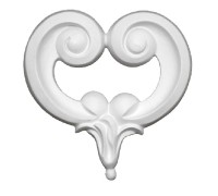 66043/80 орнамент DECOMASTER-2 (120x120x15mm)