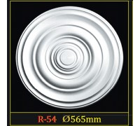 Розетка потолочная из полистирола R54