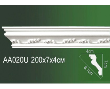 Карниз полиуретановый AA020U в г. Екатеринбург