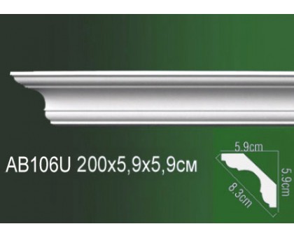 Карниз полиуретановый AB106U в г. Екатеринбург