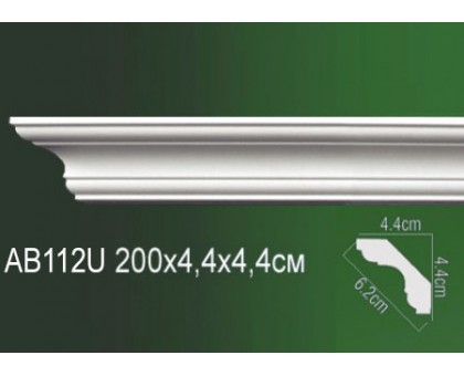 Карниз полиуретановый AB112U в г. Екатеринбург