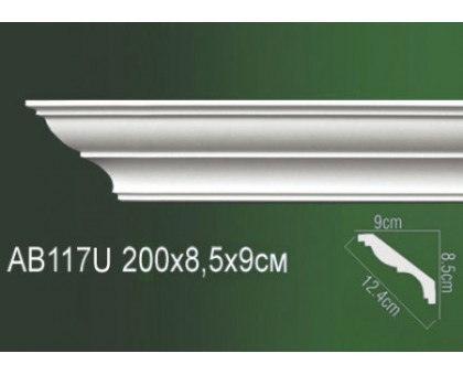 Карниз полиуретановый AB117U в г. Екатеринбург