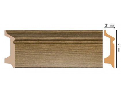 D122-73 ШК/16 Плинтус напольн.DECOMASTER(78*21*2400 мм) в г. Екатеринбург
