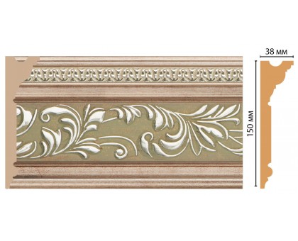 D214-59 ШК/6 плинтус DECOMASTER(150*38*2400 мм) в г. Екатеринбург