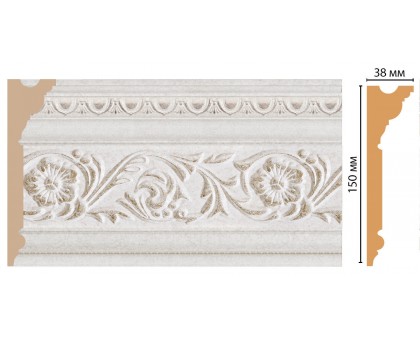 D214-19D ШК/6 плинтус DECOMASTER(150*38*2400 мм) в г. Екатеринбург