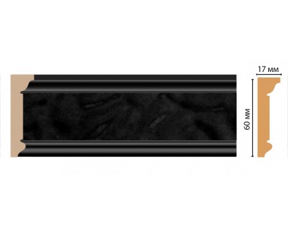 D216-195 ШК/30 плинтус DECOMASTER(60*17*2400 мм) в г. Екатеринбург
