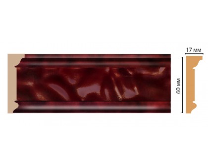 D216-62 ШК/30 плинтус DECOMASTER(60*17*2400 мм) в г. Екатеринбург