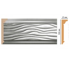 D218-375 ШК/16 плинтус DECOMASTER(100*25*2400 мм) в г. Екатеринбург