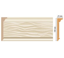 D218-61 ШК/16 плинтус DECOMASTER(100*25*2400 мм)