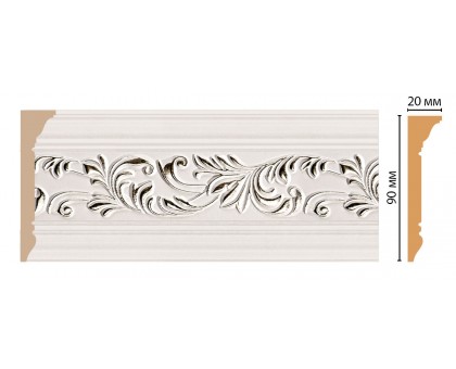 D226-60 ШК/20 плинтус DECOMASTER(90*20*2400 мм) в г. Екатеринбург