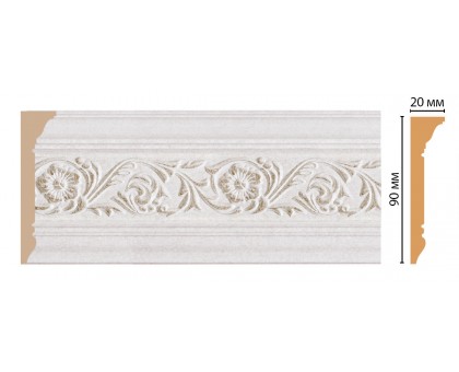 D226-19D ШК/20 плинтус DECOMASTER(90*20*2400 мм) в г. Екатеринбург
