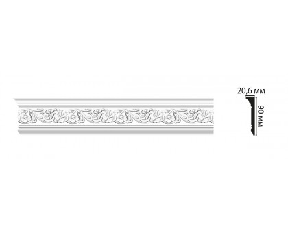 D226A/20 Плинтус ДМ(90*20*2000 мм) в г. Екатеринбург
