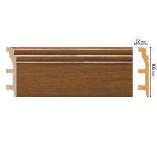 D232-85 ШК/14 Плинтус напольн.DECOMASTER(100*22*2400 мм) в г. Екатеринбург