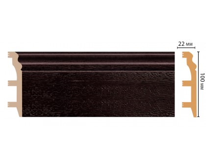 D232-433 ШК/14 Плинтус напольн.DECOMASTER(100*22*2400 мм) в г. Екатеринбург