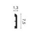Плинтус SX183 CASCADE  в г. Екатеринбург
