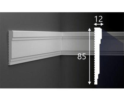 Молдинг М028, 85х12, 2000мм, Экополимер/16 в г. Екатеринбург
