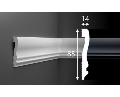 Молдинг М029, 85х14, 2000мм, Экополимер/12 в г. Екатеринбург