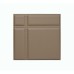 Мягкая стеновая панель Strong 400х400 мм - Coffee