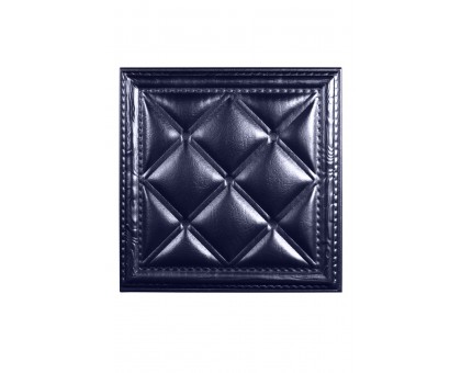 Мягкая стеновая панель  из экокожи Classic 400х400 мм - Navy