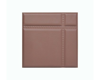 Мягкая стеновая панель Strong 400х400 мм - Salmon