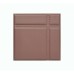 Мягкая стеновая панель Strong 400х400 мм - Salmon