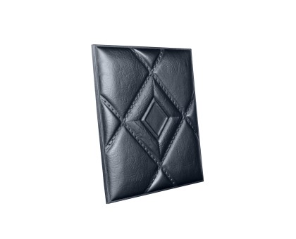 Мягкая стеновая панель из экокожи Luck - Platinum