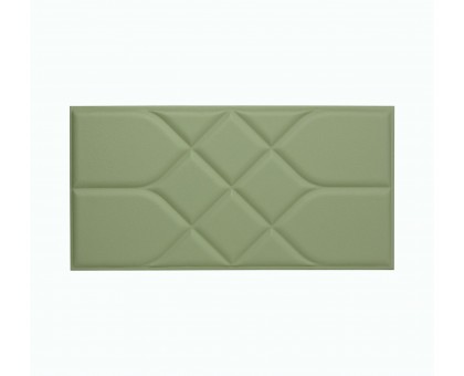 Мягкая стеновая панель Road 300х600 мм - Olive