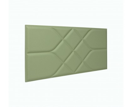 Мягкая стеновая панель Road 300х600 мм - Olive
