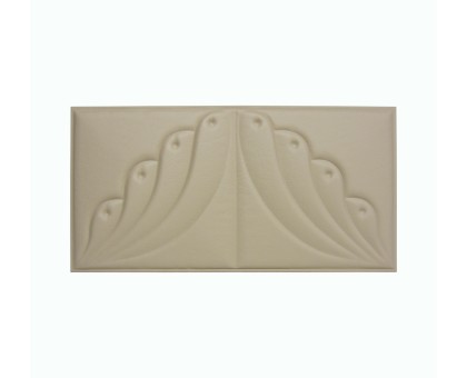 Мягкая стеновая панель Angel 300х600 мм - Latte