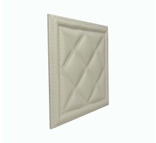 Мягкая стеновая панель из экокожи Classic 400х400 мм - Almond в г. Екатеринбург