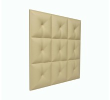 Мягкая стеновая панель из экокожи Boss 400х400 мм - Peach в г. Екатеринбург