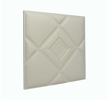 Мягкая стеновая панель из экокожи Luck 400 х 400 мм - Almond в г. Екатеринбург