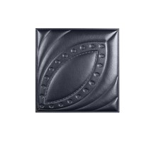 Мягкая стеновая панель из экокожи Petal 400х400 мм - Navy в г. Екатеринбург