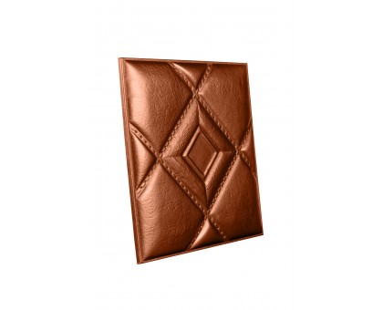 Мягкая стеновая панель из экокожи Luck - Bronze