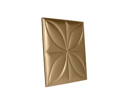 Мягкая стеновая панель Four Seasons 400х400 мм - Gold